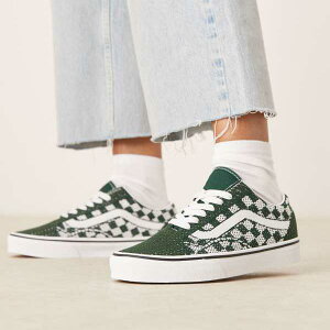 @Y Vans VANS oY Vans Old Skool EK jbgAbp[g[i[iO[̃`FbJ[{[hj C fB[X  C|[guh TCY傫TCY܂