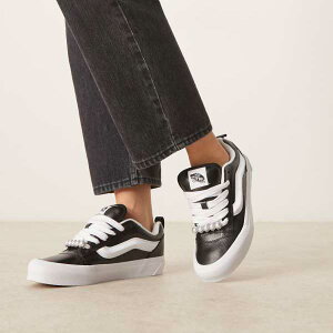 @Y Vans VANS oY ^bNȃfBe[{ꂽubNƃzCg̃U[gpVans Knu Skoolg[i[ C fB[X  C|[guh TCY傫T