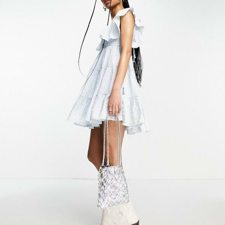 楽天市場 フリーピープル Free People フリーピープルは海のスプレーブルーでティアードミニドレスを元に戻しました ワンピース レディース 女性 インポートブランド 小さいサイズから大きいサイズまで セレクトショップ Diva Closet