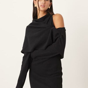 GC\X ASOS asos ASOS DESIGN X[p[\tg XbVlbN h[v I[o[C ~jhXiubNj s[X fB[X  C|[guh TCY傫TC