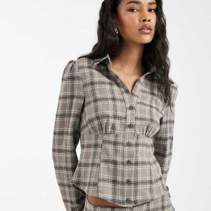 �~�X�Z���t���b�W Miss Selfridge �~�X�Z���t���b�W�̒����`�F�b�N�V���c�R�[�f �g�b�v�X ���f�B�[�X ���� �C���|�[�g�u�����h �������T�C�Y����傫���T�C�Y�܂�
