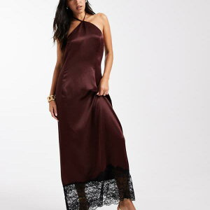 �~�X�Z���t���b�W Miss Selfridge �~�X�Z���t���b�W�̃T�e���ƃ��[�X�̃z���^�[�l�b�N�}�L�V�h���X�i�`���R���[�g�j �����s�[�X ���f�B�[�X ���� �C���|�[�g�u�����h �������T�C�Y����傫��