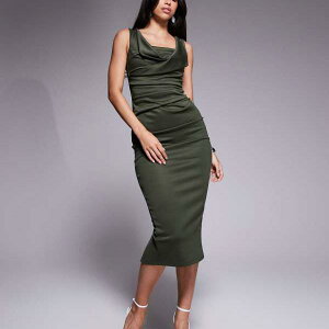 GC\X ASOS asos ASOS DESIGN XNGAlbN v[coXg ~fB yVhXiO[j s[X fB[X  C|[guh TCY傫TCY܂