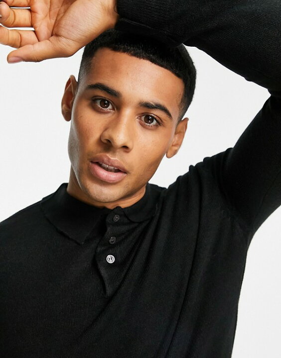 想像を超えての フレンチコネクション French Connection フレンチコネクション2パックポロ ブラック カーキ トップス メンズ 男性 インポートブランド 小さいサイズから大きいサイズまで