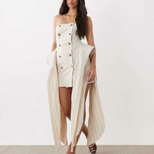 ASOS LUXE�̃v���[�c�q�b�v�f�B�e�[���������I�ȃe�[���[�h�~�j�h���X�i�A�C�{���[�j �����s�[�X ���f�B�[�X ���� �C���|�[�g�u�����h �������T�C�Y����傫���T�C�Y�܂�