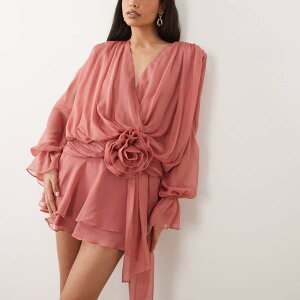 ASOS LUXE��V�l�b�N�X�P�[�^�[�h���X�A�E�G�X�g�����ɃR�T�[�W���f�B�e�[���A�_�X�e�B���[�Y�J���[ �����s�[�X ���f�B�[�X ���� �C���|�[�g�u�����h �������T�C�Y����傫���T�C�Y�܂�