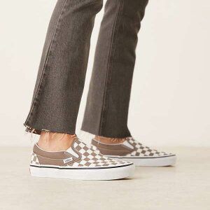 @Y Vans VANS oY g[vƃzCg̃`FbJ[{[hVans Classic Slip-Ong[i[ C fB[X  C|[guh TCY傫TCY܂