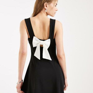 �~�X�Z���t���b�W Miss Selfridge �~�X�Z���t���b�W�̃{�E�o�b�N�~�j�h���X�i�u���b�N�j �����s�[�X ���f�B�[�X ���� �C���|�[�g�u�����h �������T�C�Y����傫���T�C�Y�܂�