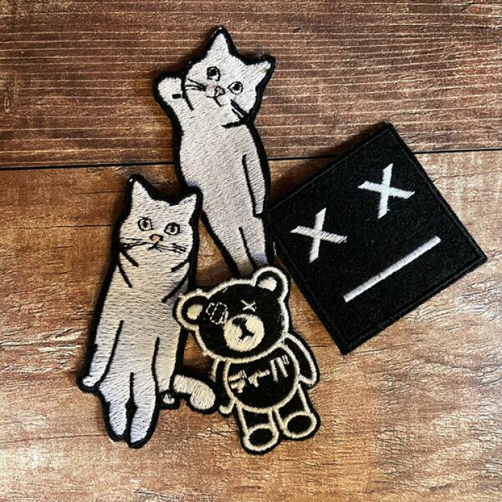 楽天市場 ワッペン 刺繍 わっぺん アップリケ アイロンで簡単貼り付け 男性 オシャレ 40代 30代 ストリート メンズ Tシャツ 大きいサイズ カジュアル クマ ワッペン Divaオリジナルプリント セレクトショップ Diva Closet