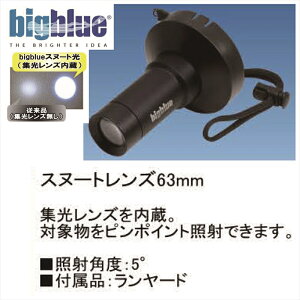LED���C�g�@bigblue(�r�b�N�u���[) �X�k�[�g�����Y�@63mm