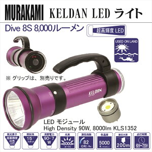 KELDAN LED CgDive 8S 8,000[
