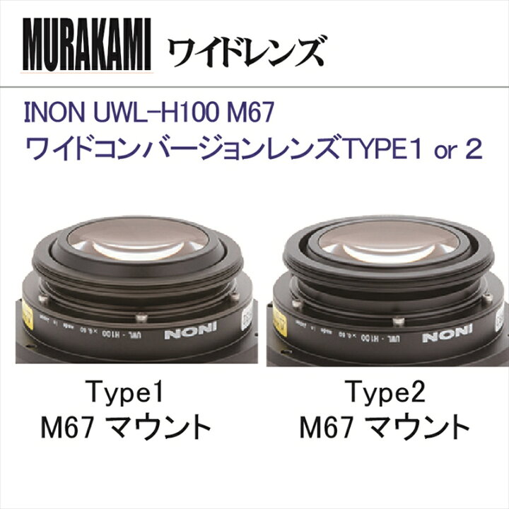 楽天市場】INON UWL-H100 M67ワイドコンバージョンレンズTYPE 1 or 2 
