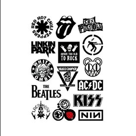 楽天市場 洋楽 ロック ステッカーの通販