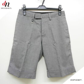 SOPHNET ソフネット SOPH ソフ ウール スラックスショーツ ショートパンツ ハーフパンツ GRAY S 【中古】 DNS-0629