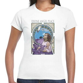 ディヴァインエンジェルプレイスオリジナルロゴTシャツ DivineAngelPlace オフィシャルロゴ コットンTシャツ Nory Onoda ノリッサ オノダ　デザイン
