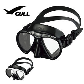 ダイビングマスク GULL/ガル アネリア ブラックシリコン GM-1049
