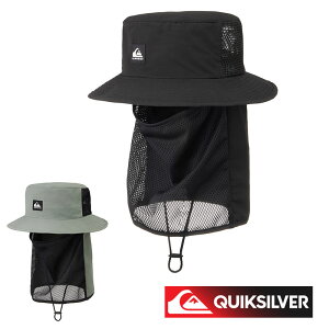 yT}[SALE 25ItzQUIKSILVER NCbNVo[T[tnbg Y p r[`nbg WR UV WATER FACE MASK HAT QSA251713 Rt UVJbg  T[tLbv Tt@nbg nbg X