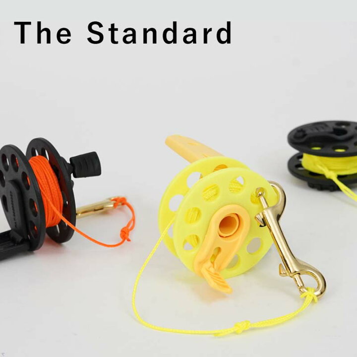 楽天市場 ハンドリール The Standard ザ スタンダード リール シグナルフロート用 ダイビング ロープ 10m パーツ アクセサリー ｄｉｖｉｎｇ ｈｉｄ
