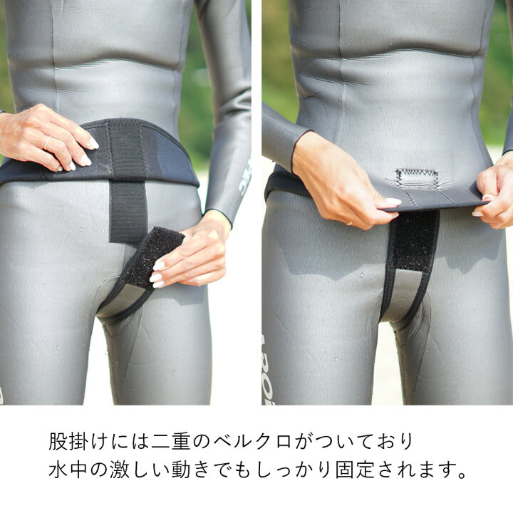 楽天市場】AROPEC アロペック ウェットスーツ 3mm スキン フード付き  