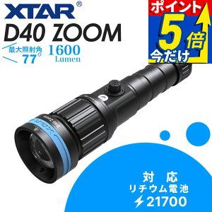XTAR D40 ZOOM 1600 adjustable Beam �{�� �������C�g LED �_�C�r���O���C�g �h�� �R���p�N�g �n���f�B���C�g �[�d�� �d�r �[�d��Ȃ� �G�N�X�^�[ �P�i �����A�N�e�B�r�e�B �_�C�r���O �^�C�vC