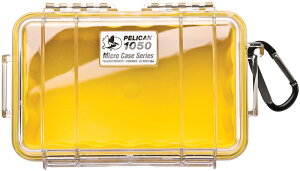 PELICANiyJj }CNP[X 1050 YELLOW/CLEAR [CG[/NA] [1050-027-100]  gѓdb fWJP[X یP[X n[hP[X