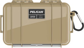 PELICAN（ペリカン） マイクロケース 1050 DESERT TAN [デザートタン] [1050-025-190] 携帯電話 デジカメケース 保護ケース スキューバダイビング ハードケース