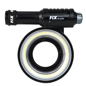 Fisheye フィッシュアイ FIX リングライト 1500 #30614 最大光量1500LM ワイヤレススラッシュ機能搭載