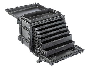 PELICAN (yJ) 0450 veN^[ oCc[`FXg (h[6^Cv) [004500-0420-110] 0450SD4 0450 Protector Mobile Tool Chest with 6 removable tool drawers  H o gC