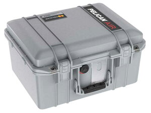 PELICAN(yJ) 1507 GAP[X tH[t vXAhvb` Vo[ 24L vbV{^b`t [015070-0001-180] 1507 Air Case with Form Press and Pull Latch Silver