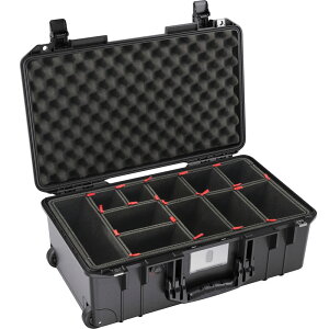 PELICAN(yJ) 1535 GAP[X gbNpbN vXAhvb` ubN 27L [015350-0052-110] 1535Air 1535 Air Case with TrekPak Press and Pull Latch Black
