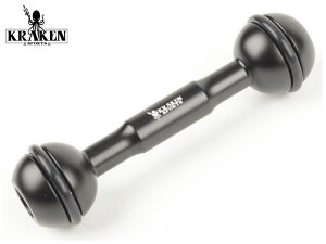 KRAKENiN[Pj_u{[A[ 7.6cm [KR-BB3] 3" Double Ball Arm J Be XL[o_CrO Xm[PO XL_CrO