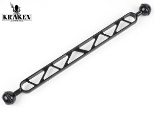 KRAKENiN[Pj_u{[A[ 30.4cm [KR-BB12] 12" Double Ball Arm J Be XL[o_CrO Xm[PO XL_CrO