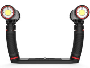 SEALIFE�i�V�[���C�t�jSea Dragon Duo 6000F �_�u���O���b�v���_�u���g���[�Z�b�g [SL691] ×2�� �������� �t�H�g���C�g �r�f�I���C�g �������K�i ����LED���C�g ���C�h 120°100m�h�� 5000K �[�d�� �{�^���X