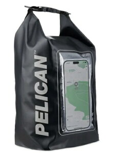 PELICAN (yJ) hhCobO Marine Water Resistant 5L Dry Bag - Stealth Black 7C`x܂ł̃X}[gtHɑΉ 19×37(ő)×14mm [PP050728]