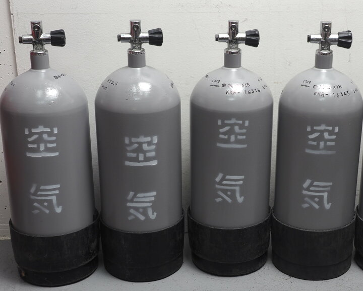 楽天市場】半永久使用可能！ アクアラング 10L ダイビング用 スチール  