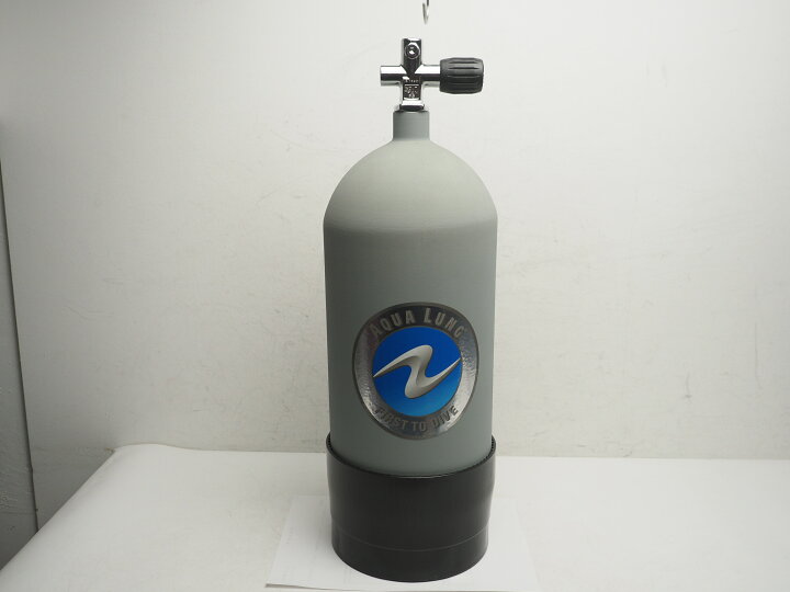 楽天市場】新品 AQUALANG アクアラング 10L メタリコンタンク K2バルブ 