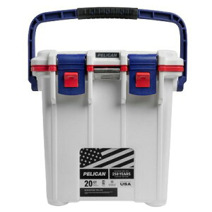 PELICAN �y���J�� 20QT �G���[�g�N�[���[ �A�����J���g���R���[�� [20Q-6-AMERICANA250] 20QT Elite Cooler 20.35L ���ϋv