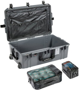 PELICAN yJ 1595 GAgxP[X J[:Ot@Cg vbV{^b`t TCY:72.4 x 45.4 x 27.3 cm e:57L 1595TRVL Air Case Graphite gx J P[X [015950-0080-185]