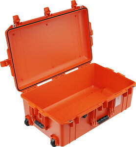 PELICAN yJ 1595 GAP[X tH[Ȃ J[:IW vbV{^b`t TCY:72.4 x 45.4 x 27.3 cm e:57L 1595 Air Case without Form Orange J P[X [015950-0010-150]