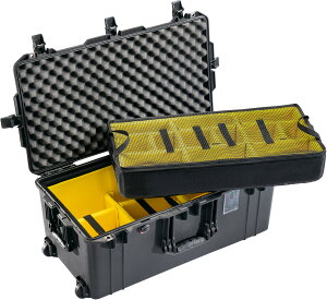 Pelican(yJ) 1626 GAP[X pbhd؂t ubN 76L vbV{^b`t 1626 Air Case With Padded Dividers WD Black J P[X [016260-0040-110]
