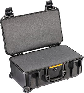 PELICAN yJ V525 Vault Rolling Case {g [OP[X tH[t J[:Black ubN TCY:55.9 x 35.6 x 22.9 cm e:25L @P[X یP[X h [VCV525-0000-BLK]