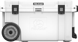 PELICAN �y���J�� 65QW Elite Wheeled Cooler �L���X�^�[�t WHITE �z���C�g [65QW-1-WHT] �N�[���[�{�b�N�X �ۗ�