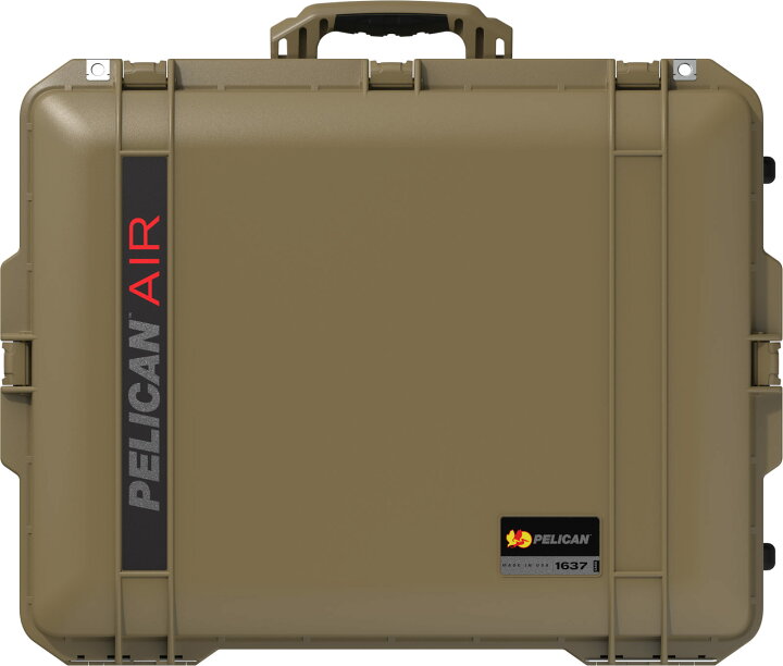 楽天市場】PELICAN ペリカン 1637 エアケース フォーム付き OCP Tan 