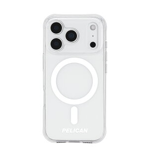 PELICAN �y���J�� iPhone17 Pro�p �X�}�z�P�[�X �����W���[ �N���A [PP058682] MagSafe�Ή� �N���A Pelican Ranger - Clear �X�}�z�J�o�[ �ϏՌ� �X����