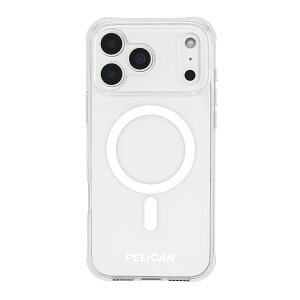 PELICAN �y���J�� iPhone17 Pro Max�p �X�}�z�P�[�X �����W���[ �N���A [PP058686] MagSafe�Ή� Pelican Ranger - Clear �X�}�z�J�o�[ �ϏՌ� �X����
