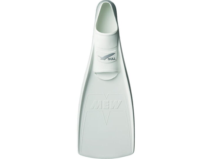 楽天市場】GULL(ガル) MEW ミュー フルフットラバーフィン ホワイト  