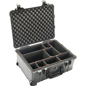 PELICAN(yJ) 1560TP gbNpbNfBoC_[t vXAhvb` ubN 44L [015600-0050-110] 1560TP 1560 Case with TrekPak Press and Pull Latch Black