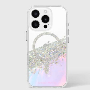 Case-Mate �P�[�X���C�g iPhone16 ProMax�p MagSafe�Ή� [CM054718] Karat Soap Bubble �ϏՌ� �X�}�z�P�[�X �����P�[�X