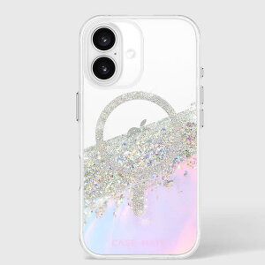 Case-Mate �P�[�X���C�g iPhone16�p MagSafe�Ή� [CM054714] Karat Soap Bubble �ϏՌ� ���F �X�}�z�P�[�X �����P�[�X