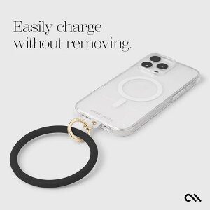 Case-Mate �P�[�X���C�g �X�}�z�o���O�� �u���b�N [CM056204-05] Phone Bangle Black �ϏՌ� ���X�g���b�v �o���O���^ �A�N�Z�T���[